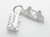 London Bus Tower Bridge sterling silver charm .925 England Landmark extra view