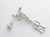 Eros and London Royal guard sterling silver charm .925 TINY charms additional view