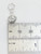 Royal Orb sterling silver charm .925 English Kings and Queens side view