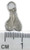 Comb Brush and Mirror sterling silver charm .925 Beauty charms detail