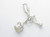 Crown - Guard - Eros sterling silver charm .925 London England charms side view