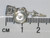 Hat Handbag Umbrella sterling silver charm .925 Fashion charms detail