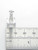 Blackpool Tower sterling silver charm .925 Black Pool Towers side view