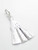 Hand Fan 2D sterling silver charm .925 Cooling Fans charms additional view