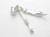 Toothbrush - Cup - Paste sterling silver charm .925 x 1 Dentist charms additional view