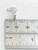 Brick Wall with Window small sterling silver charm .925 Extensions detail