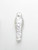 Sarcophagus sterling silver charm with mummy inside .925 Egypt Charms extra view