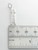 Extendable Ladder sterling silver charm .925 Moves to extend detail