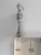 Hand Fan sterling silver charm .925 Cooling Fans charms side view