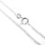 16 inch sterling silver prince of wales chain necklace .925 chains detail