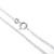 24 inch sterling silver prince of wales chain necklace .925 chains alternate view