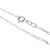 Figaro sterling silver chain bracelet .925 x 1 apx 7.1 inch - 18cm