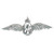RAF Royal Air Force sterling silver brooch .925 Airforce Brooches