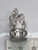 Crown sterling silver charm .925 x 1 Royal Queen King Crowns charms A1 side view