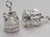 Crown sterling silver charm .925 x 1 Royal Queen King Crowns charms A1 size example