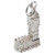 Big Ben London England sterlng silver charm .925 x1 Houses of Parliament