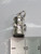 Postbox Pillar Box opening strlng silver charm .925 x1 Royal Mail charms side view
