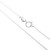 16 inch fine sterling silver chain necklace .925 chains necklaces additional view