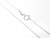 20 inch fine sterling silver chain necklace .925 chains necklaces additional view