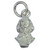 Shakespeares Bust sterling silver charm .925 Shakespeare charms