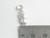 Shakespeares Bust sterling silver charm .925 x 1 Shakespeare charms