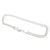 Apx 8 Inch sterling silver Double curb link charm bracelet .925 x 1