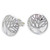 Tree of Life sterling silver stud earrings .925 Trees Studs