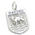 Oxford sterling silver charm showing the Ox and Water .925 charms