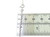 22 Inch Prince of Wales sterling silver chain necklace .925 Chains side view