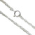24 Inch Figaro sterling silver chain necklace .925 Chains Necklaces