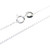 16 Inch fine sterling silver chain necklace .925 Chains Necklaces K