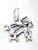 Chinese Dragon 2D sterling silver charm .925 Lucky Dragons charms additional view