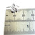 Bow TINY sterling silver charm .925 Pretty Bows charms detail