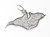 Isle of Wight sterling silver charm .925 UK Islands charms additional view
