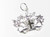 City of London Coat of Arms sterling silver charm .925 Londons charms additional view