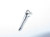 Screw sterling silver charm .925 Screws & DIY Woodwork charms side view