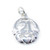 21st Birthday Claddagh sterling silver charm .925 x 1 Birthdays charms