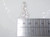 Map of Great Britain sterling silver charm .925 British charms side view