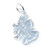 Scotland Map sterling silver charm .925 x 1 Scottish maps charms additional view
