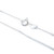 14 inch sterling silver fine curb chain necklace .925 chains size example