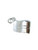 English Flag sterling silver charm .925 Saint George Cross charms side view