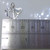 Faith Hope and Charity sterling silver charm .925 Caring charms side view