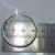 Apx 34mm plain tube creole hoop sterling silver earrings .925 pair size example