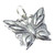 Butterfly sterling silver charm pendant .925 x 1 Butterflies Butterflys V