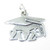 Graduation Mortarboard 2023 sterling silver charm .925 Graduate charms