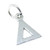 Delta Greek Alphabet sterling silver charm .925 Letter Symbols charms M