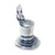 Top Hat small sterling silver charm .925 x 1 hats charms