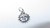 Sun face TINY sterling silver charm .925 Happy Weather charms additional view