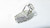 Bottle of Wine in Basket sterling silver charm .925 Wines Bottles charms side view
