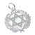 Star of David sterling silver charm .925 Faith Jewish charms